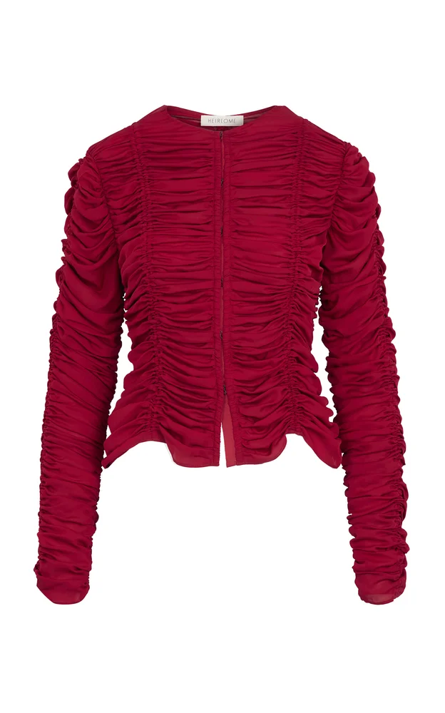 Solana Silk Top
