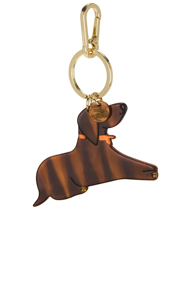 Hand-painted Bag Charm - Dachshund