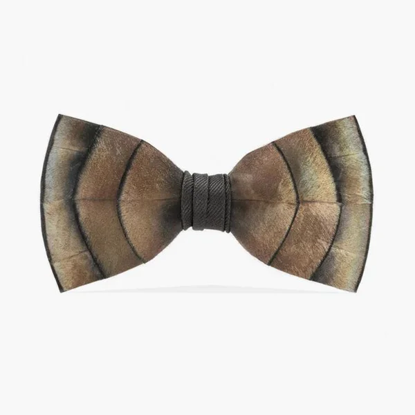 Brackish The Original Turkey Feather Bow Tie