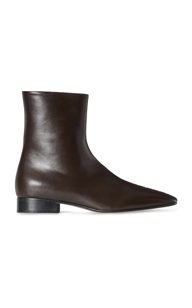 Cindy Leather Ankle Boots