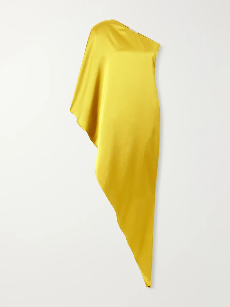 Angelica satin blouse