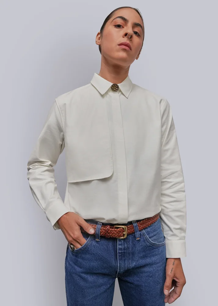 The Empower Oxford Storm Flap Button Up