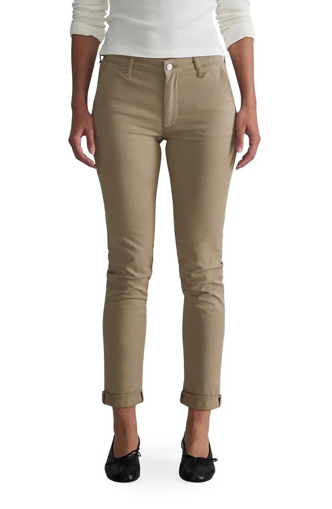 Kathleen Slim Stretch Twill Pants