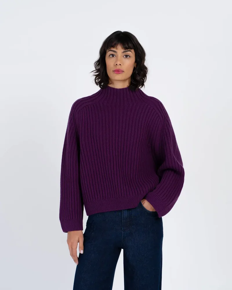 Maeve Rib Knit Sweater