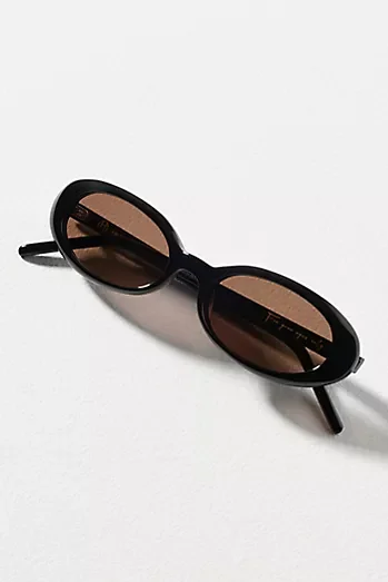 Heaven Mayhem Esme Slim Oval Sunglasses