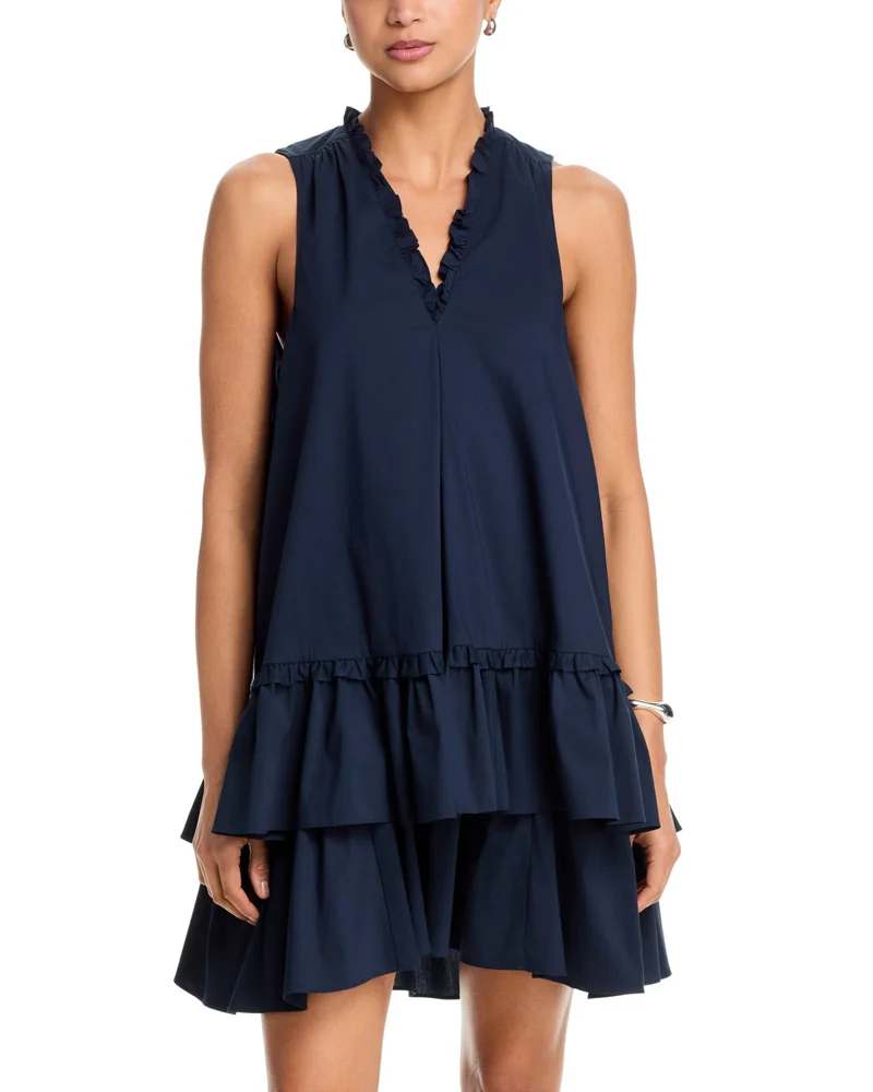 Mae Poplin Dress