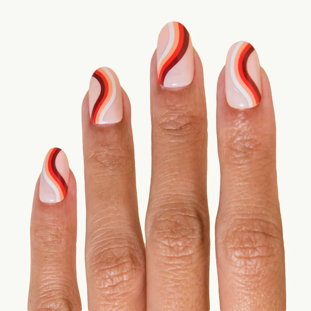 Discoteca Chill Tips Press-On Nails