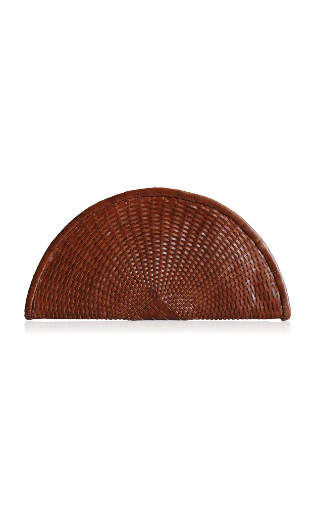 Perla Leather Clutch