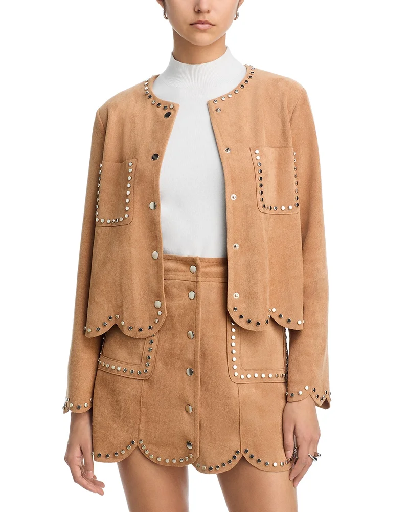 Faux Suede Jacket - Exclusive