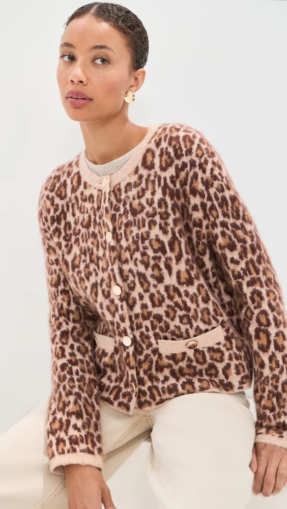 Char B Shrunken Cashmere Cardigan