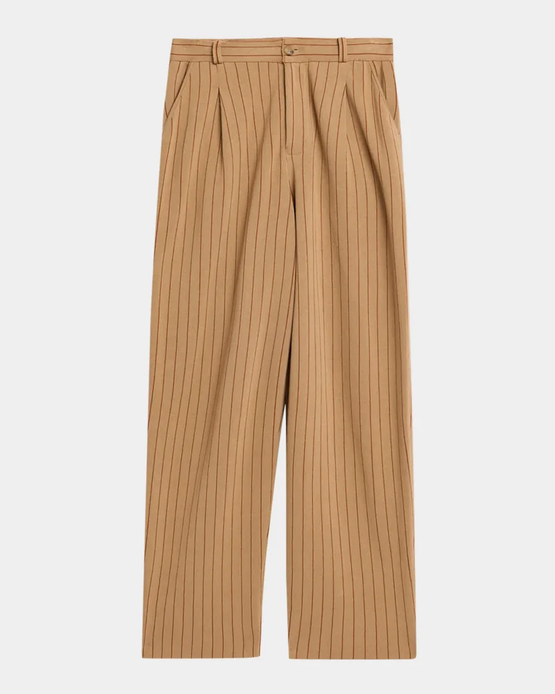 Pinstripe Carpenter Pants