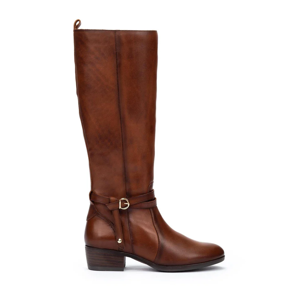 Daroca Leather High Boots