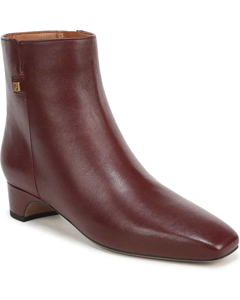 Luella Square Toe Zip Ankle Booties