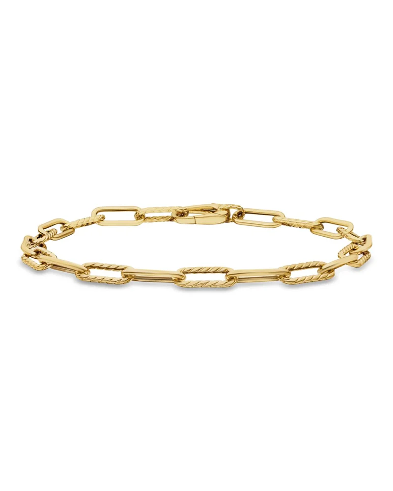 DY Madison Chain Bracelet in 18K Gold, 4mm