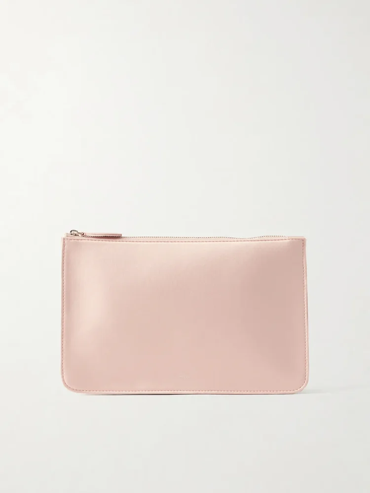 Satin clutch