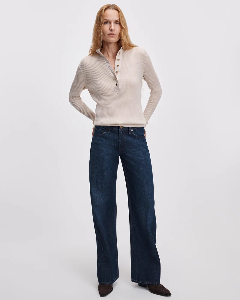 Rag & Bone Cam Relaxed Straight Jean