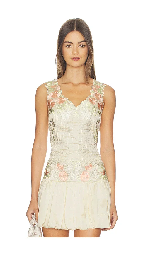 Lorraine Top in Ivory