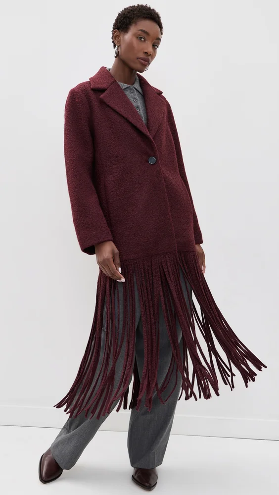 Vero Fringe Coat