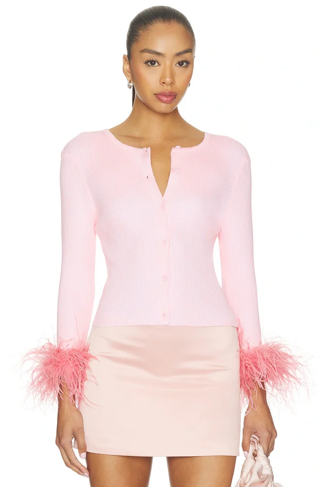 Feather Cardigan