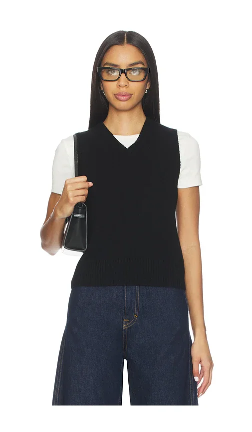 Sloan Classic Knit Vest EAVES