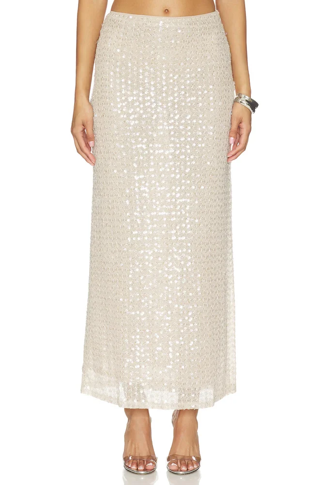 Clara Sequin Maxi Skirt