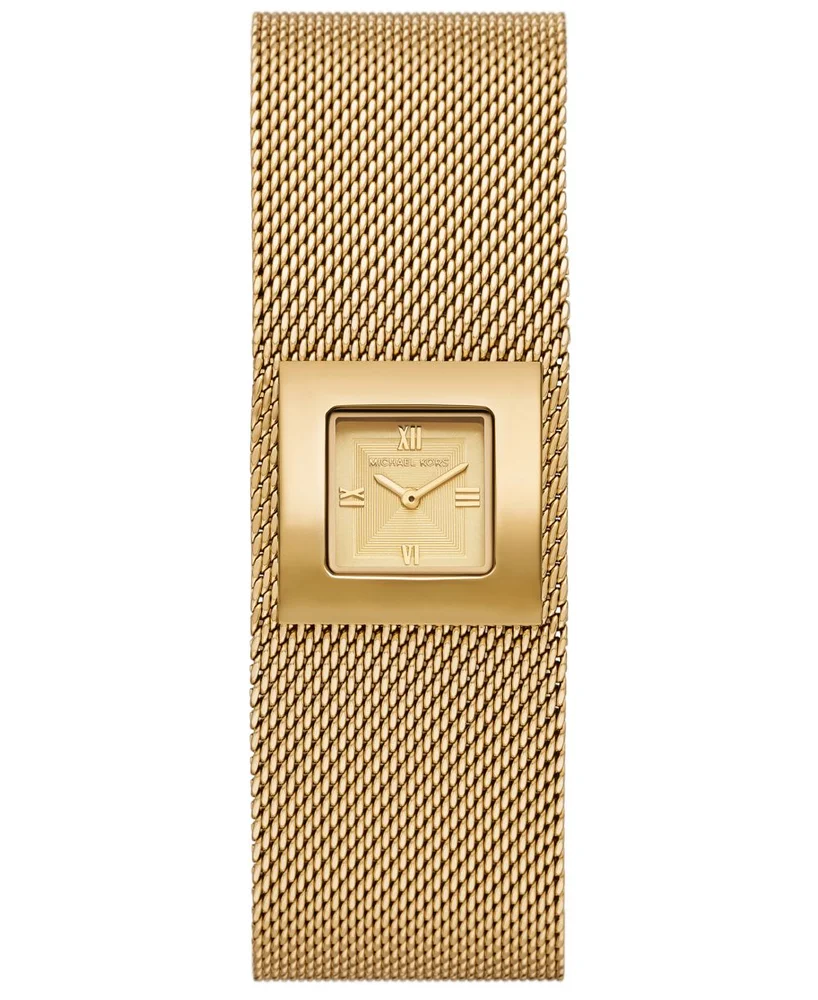 Georgie Two-Hand Gold-Tone Watch, 22mm