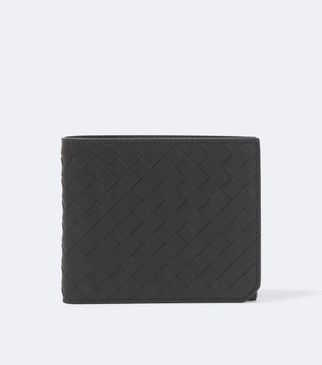 Intrecciato Small leather wallet