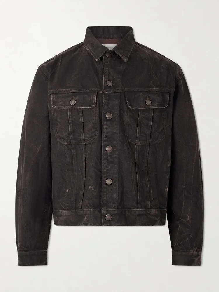 Alex Brown Trucker Cotton-Blend Jacket