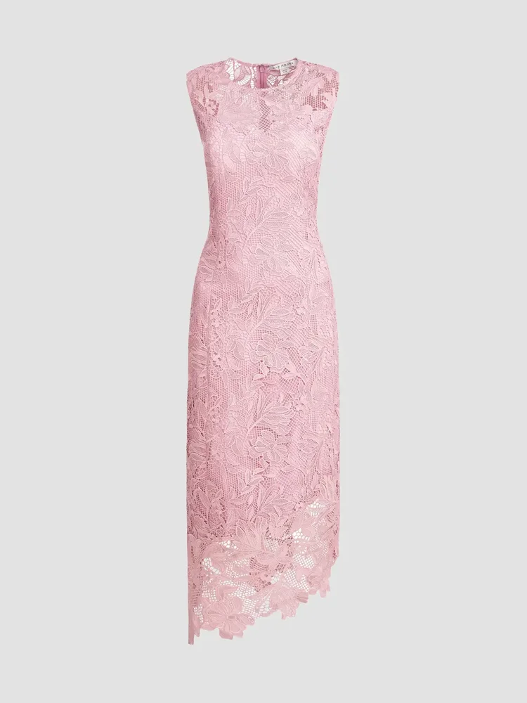 Imelda Asymmetric Midi-Dress