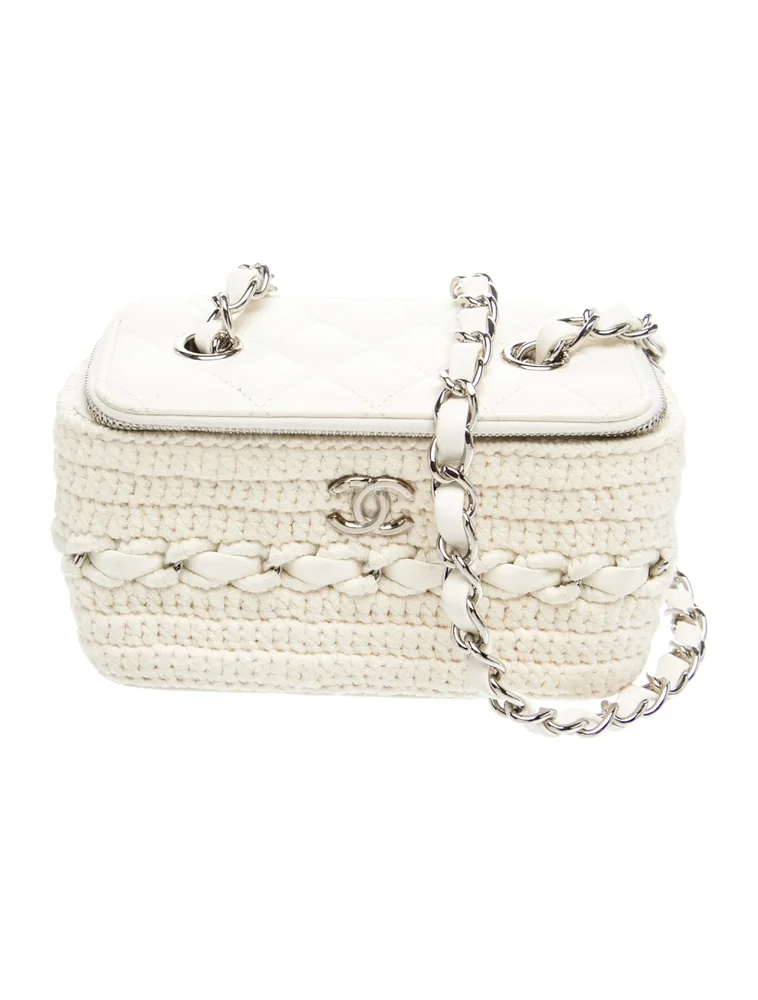 Small Crochet Vanity Case