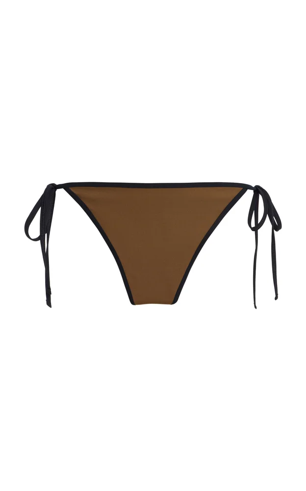 Striped Tie Bikini Bottoms