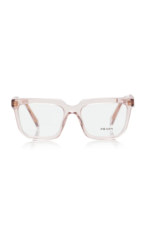Square-Frame Acetate Glasses