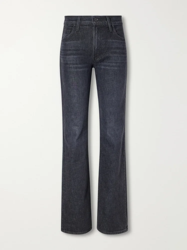 The Reifler stretch mid-rise straight-leg jeans