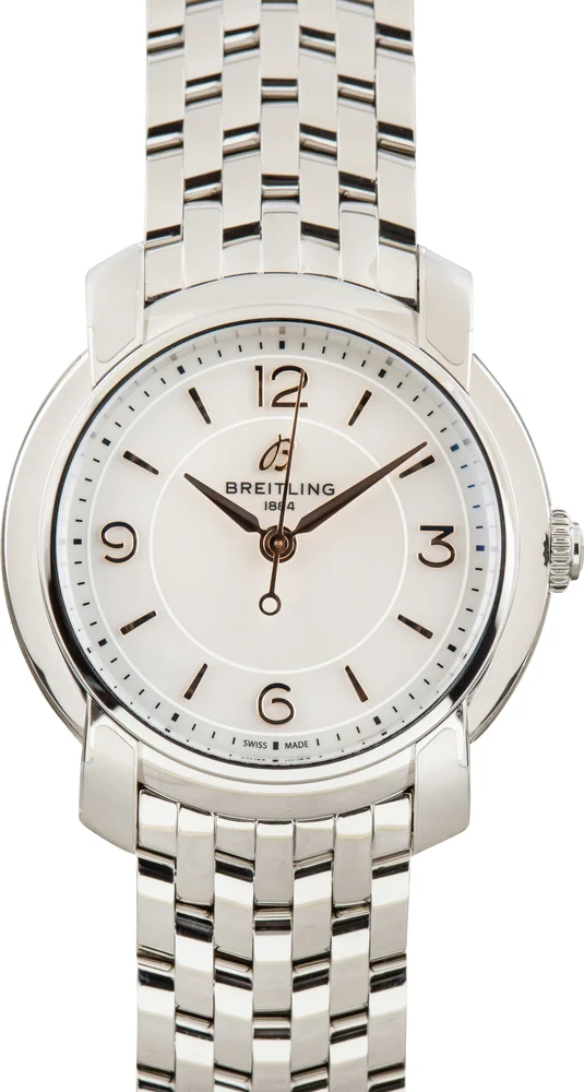 Pre-Owned Lady Premier 32 Mother of Pearl Dial