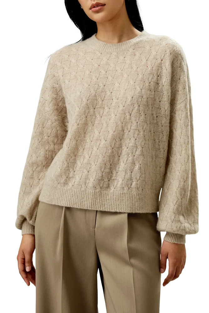 Women’s Silk-Cashmere Blend Sweater