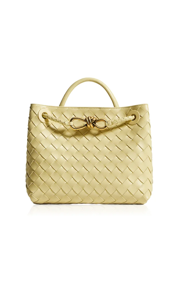 Small Andiamo Intrecciato Leather Bag