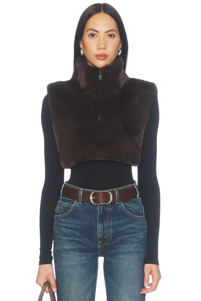Jamie Faux Mink Dickey