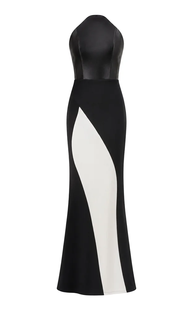 Stravinsky Panelled Gown
