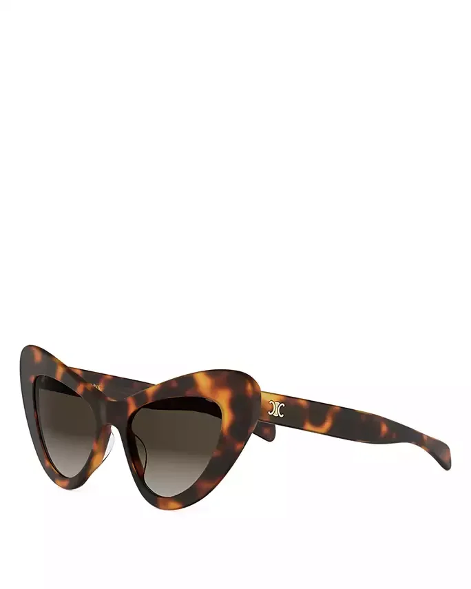 Triomphe Mini HD Cat Eye Sunglasses, 52mm