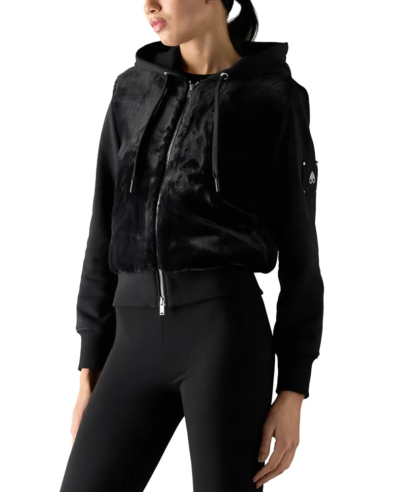 Roslyn Bunny Hooded Coat