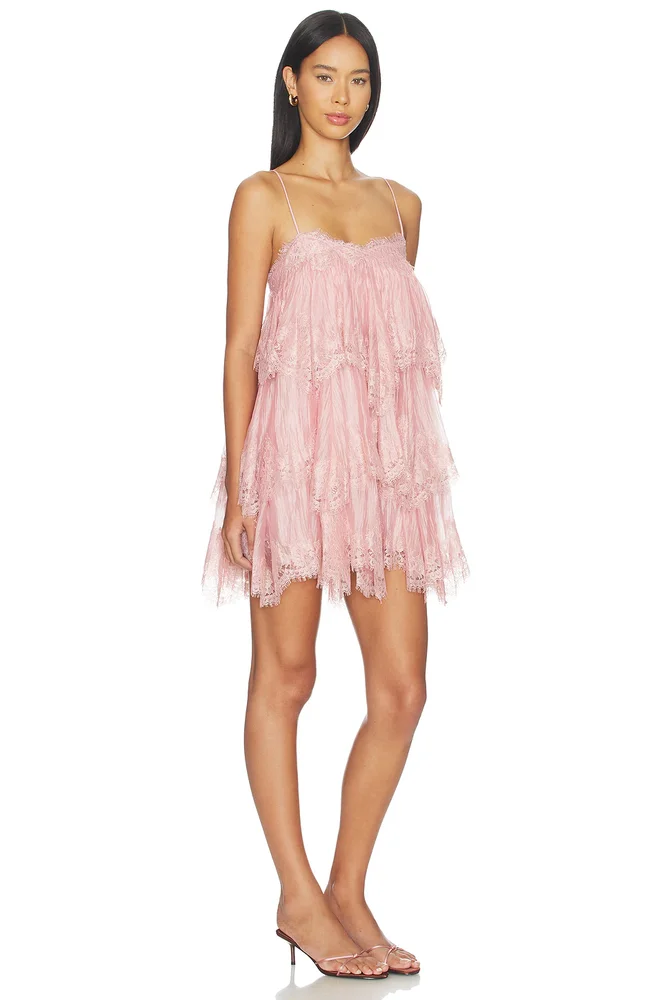 Ophelia Lace Mini Dress
