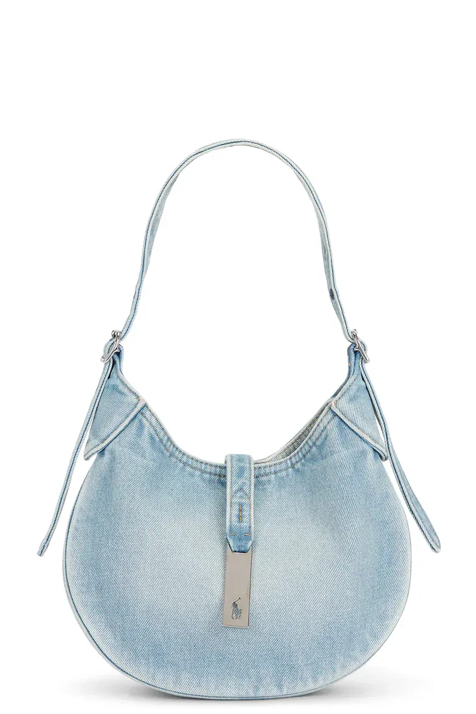 Denim Shoulder Bag Small