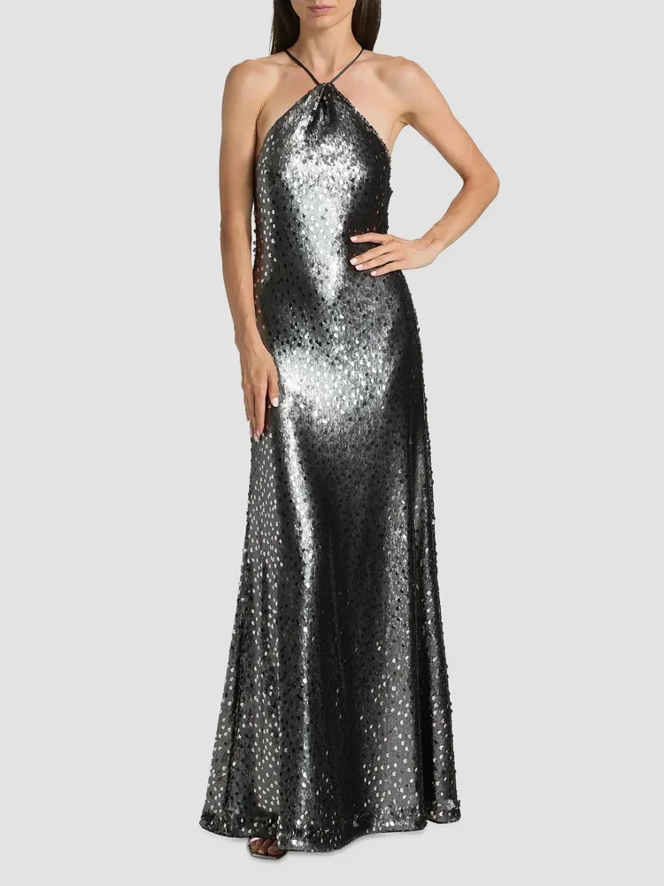 Monica Sequined Gown
