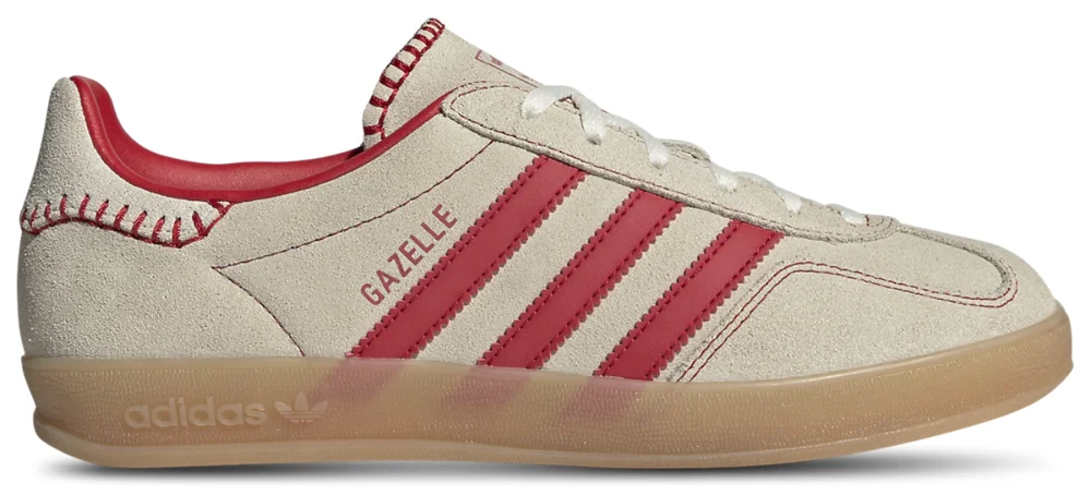 adidas Originals Gazelle Indoor - Women's - Better Scarlet / Cream White
