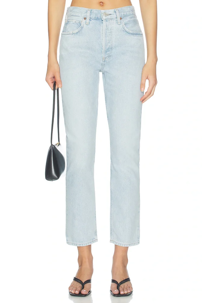 Charlotte High Rise Straight Jeans