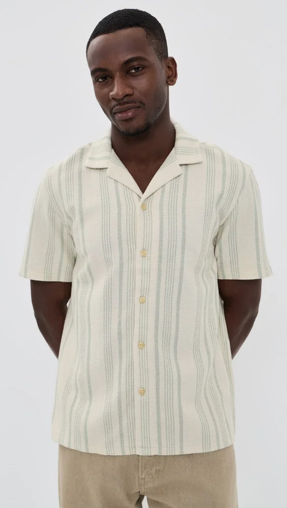 Oasis Knit Camp Shirt