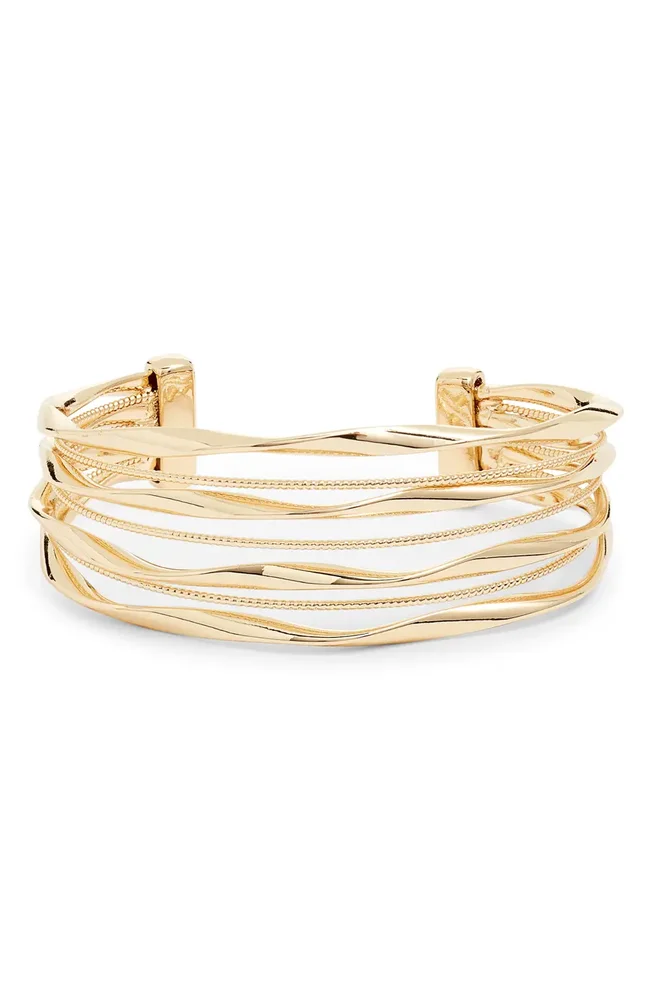 Layered Cuff Bracelet