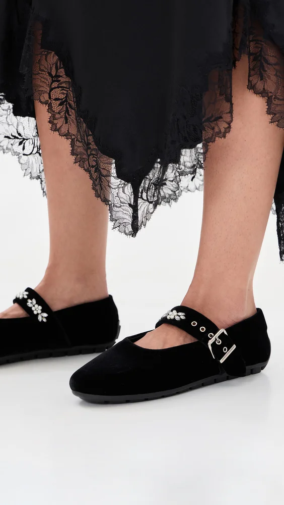 Mary Jane Ballerina Grip Flats