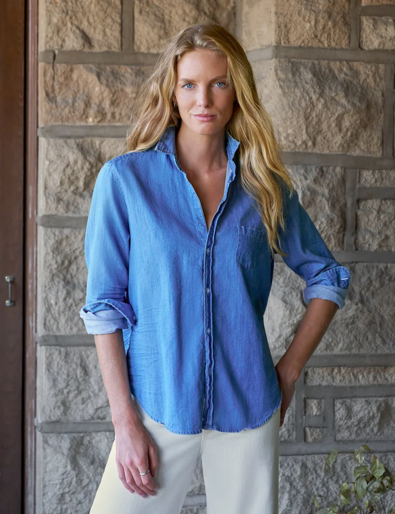 Frank & Eileen EILEEN Vintage Stonewashed Indigo, Famous Denim