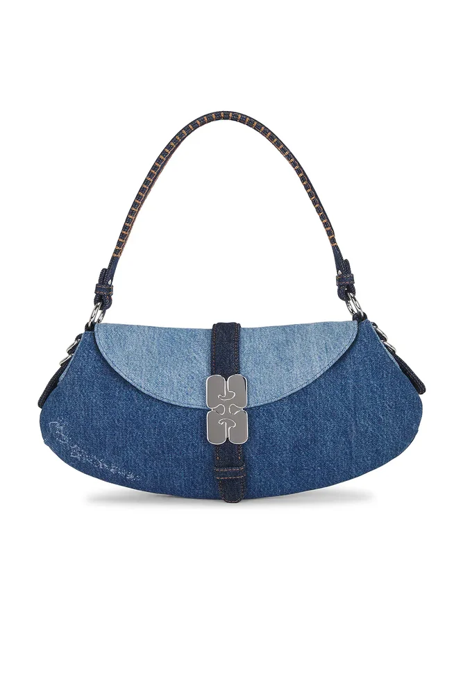 B-kat Denim Shoulder Bag